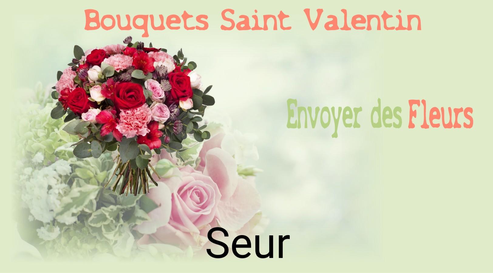 Roses de Saint-Valentin livrées à Seur